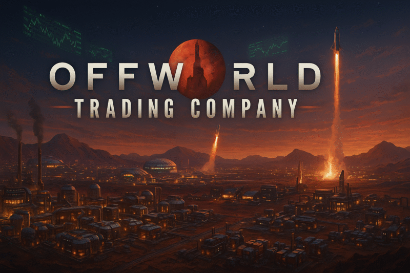Offworld Trading Company Guide  – Space Simulation Games